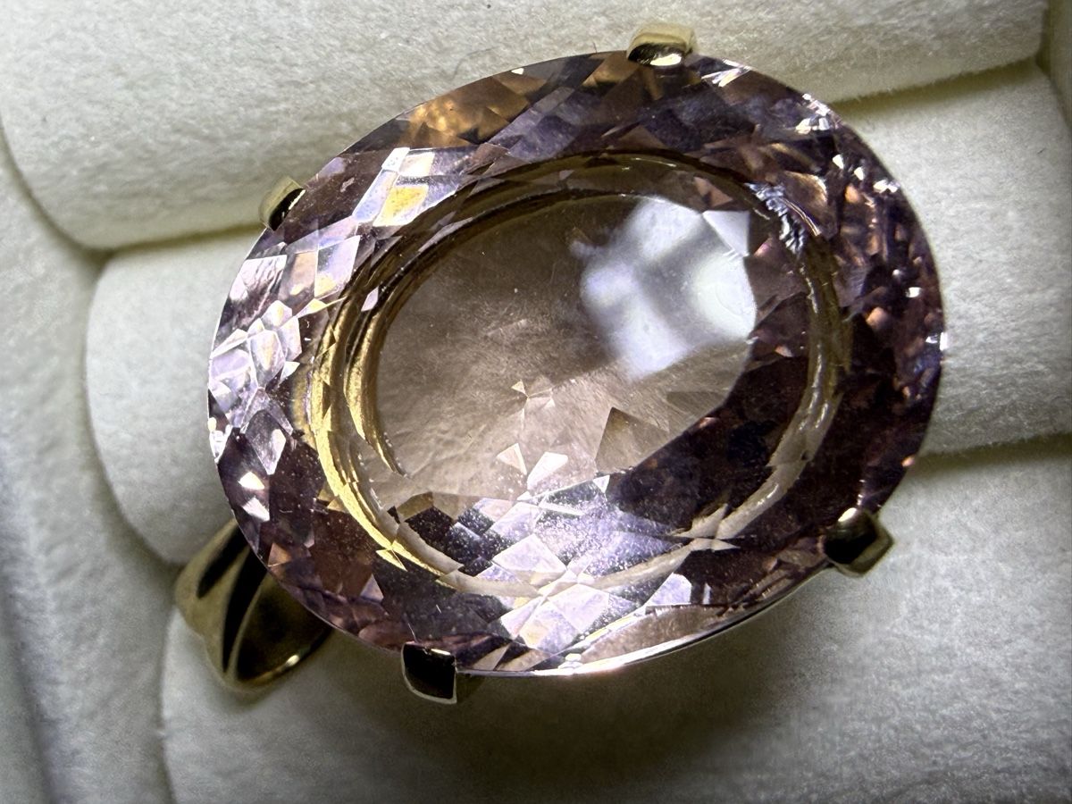 Ciondoli: Anhänger Gold 18k mit Morganit – Usato da Oberhof venduto da RealStone 4