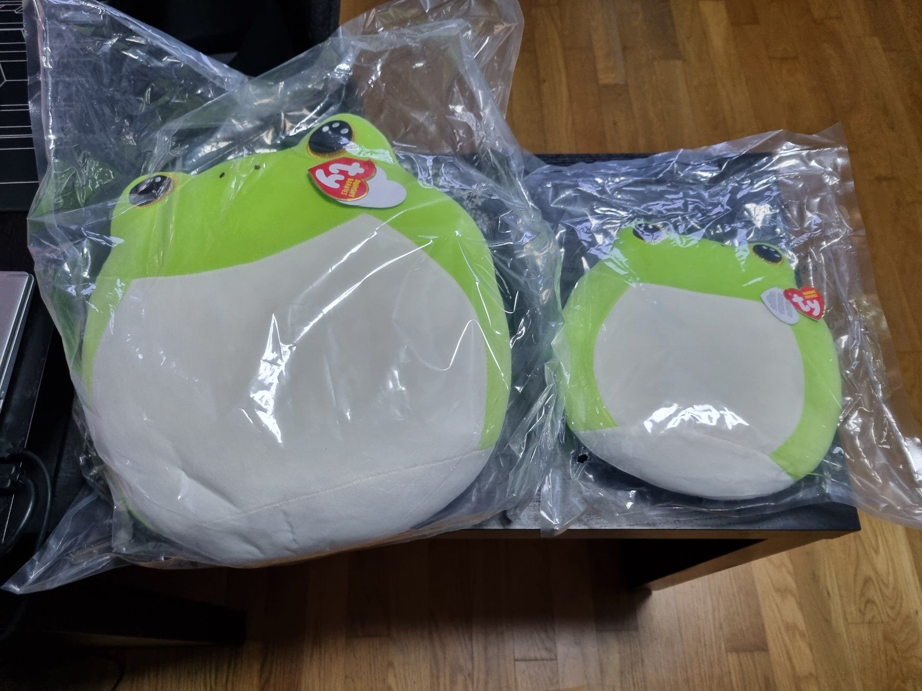 Ty Giocattoli: 2 Frosch Squishy – Nuovo e nell'imballaggio originale da Waltenschwil venduto da Larache90