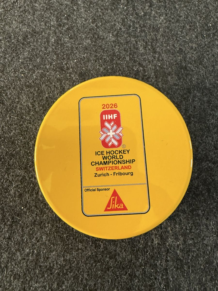 Palloni: IIHF Eishockey WM 2026 Puck, Sika – Nuovo (secondo la descrizione) da Zumikon venduto da Buffon31
