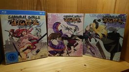 SAMURAI GIRLS Vol. 1 bis 3 auf Blu-Ray