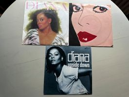 DIANA ROSS  tolle Singles Kult MOTOWN 80's MICHAL JACKSON