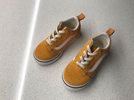 Vans Kinderschuh Sneaker Gr. 25 gelb (Leder)