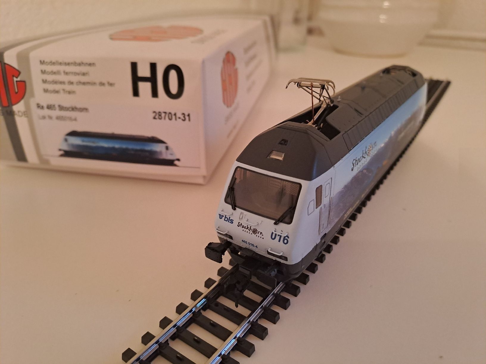 Hag Modellini di ferrovie: HAG Lok BLS  – Usato da Buchs SG venduto da Ruedi12 3
