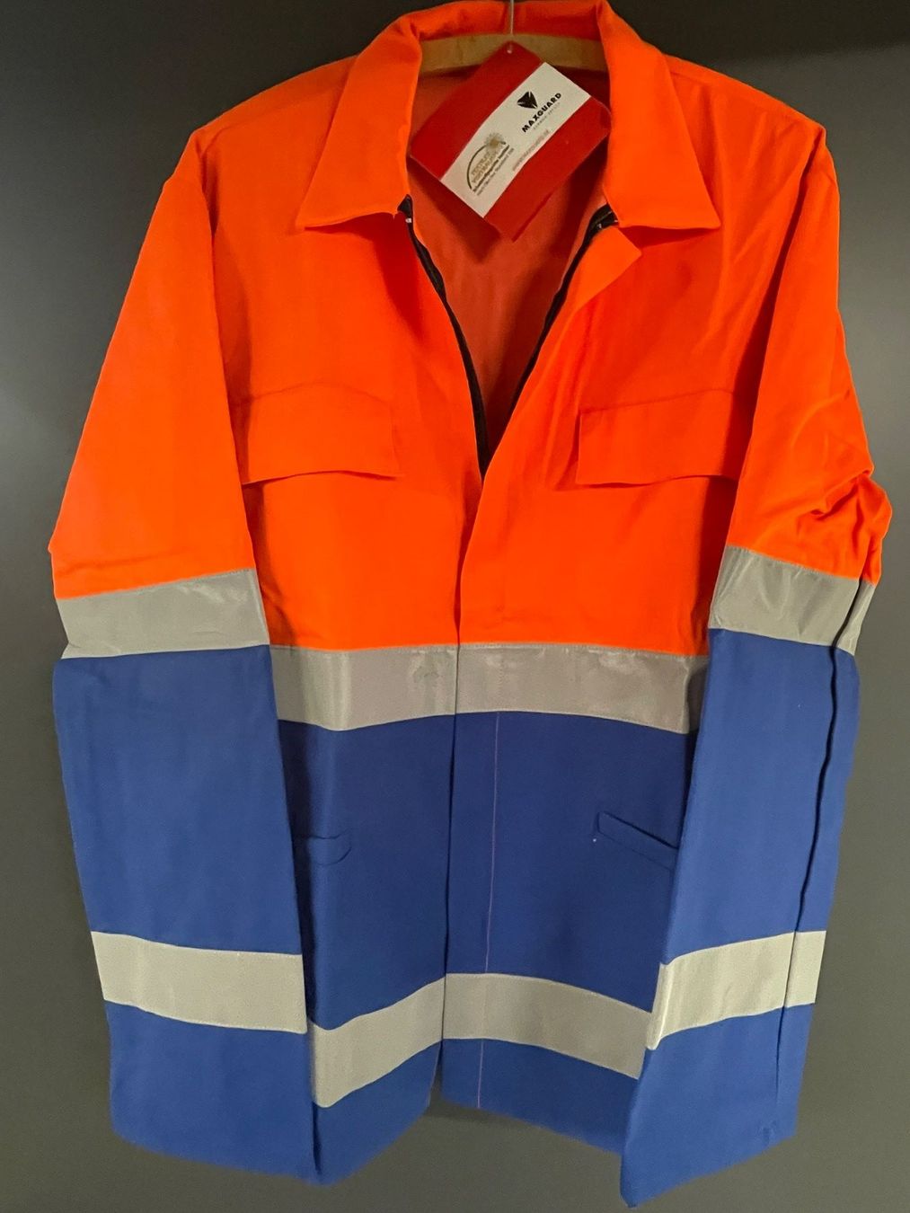 Jacken: Warnjacke/Baustellenjacke Gr. 50/Neu/OVP – Neu und originalverpackt aus Volketswil von rubin74