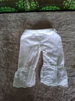 Altes, Vintage Höschen mit Spitze für Puppen, aus Baumwolle