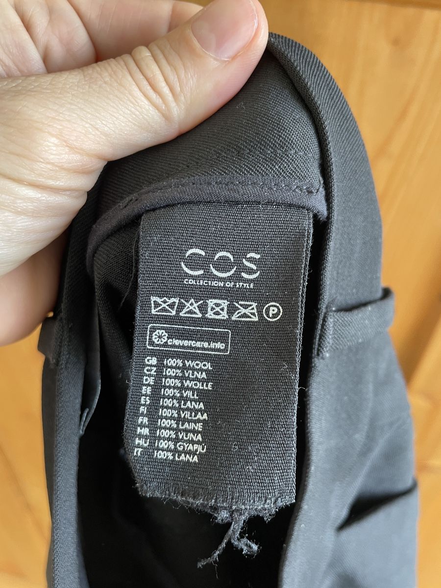 Cos Pantaloni: COS | Hose | schwarz | Wolle | Grösse 34 – Usato da Zürich venduto da samira12382 4
