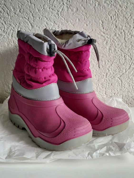 Chaussures filles: Mädchen Winterstiefel Gr. 35.5 wasserdicht – D'occasion à Pfäffikon SZ par max_5ylc