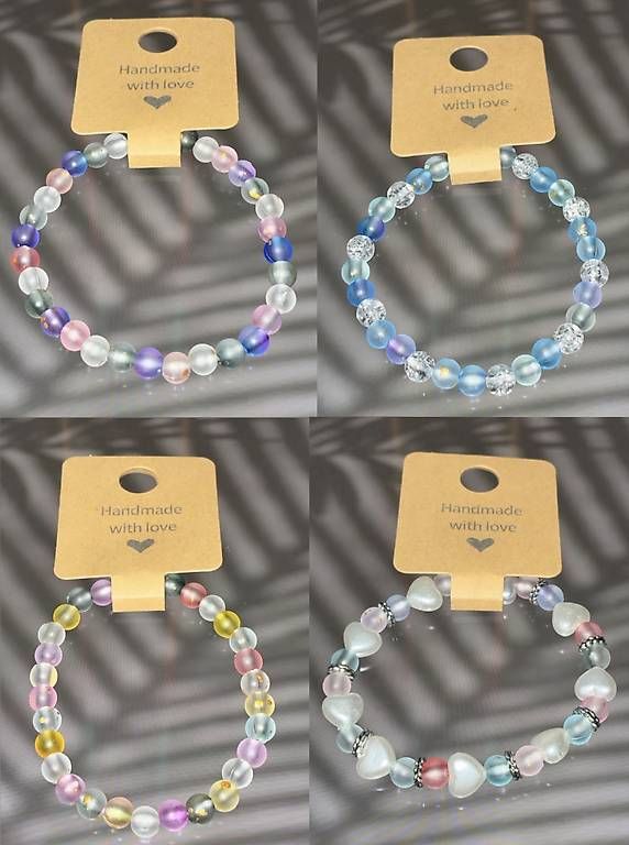 Armbänder & -reifen: Perlenarmbänder  handgemacht – Neu und originalverpackt aus Biel/Bienne von Lukaufmann 2