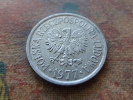 Pologne  20  Groszy  1977