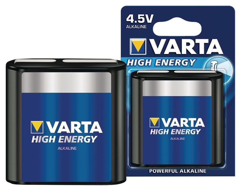 Varta Alkaline High Energy FLACHBATTERIE 4,5V 3LR12 4912