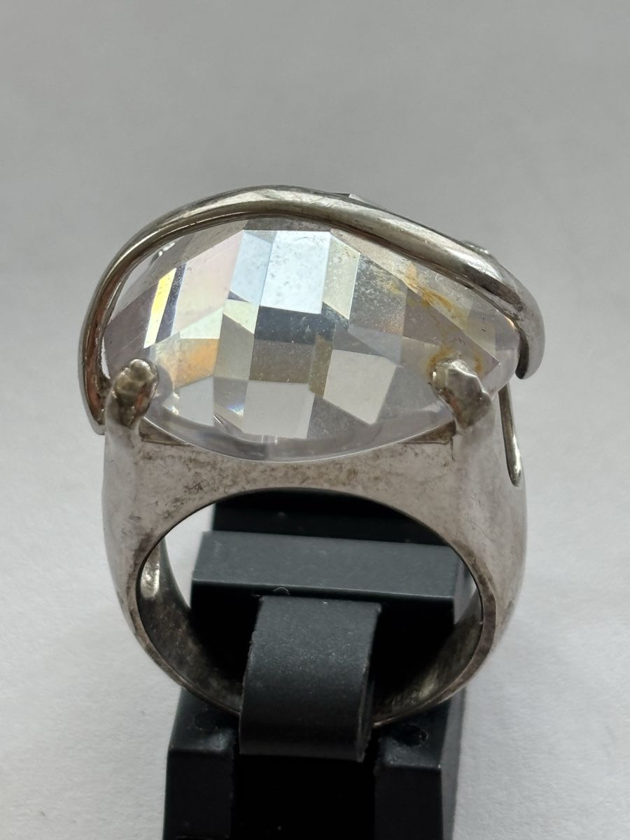 Anelli: Ring mit geschliffenemStein Silber 925 gebraucht – Usato da Langnau am Albis venduto da flusspflege