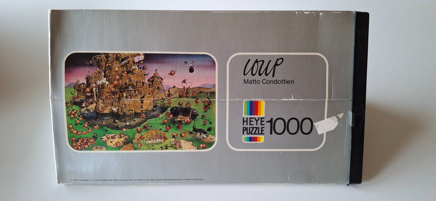 Heye Puzzles: Puzzle Heye 1000 pièces : LOUP : Matto Condottieri – Gebraucht aus Meyrin von lay_6z6q