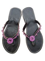 Handgemachte Leder-Sandalen Rosa Grösse 39 🔥 50% SALE