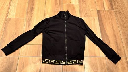 Versace Sweatjacke  Damen schwarz Grösse 3 (M) wie neu