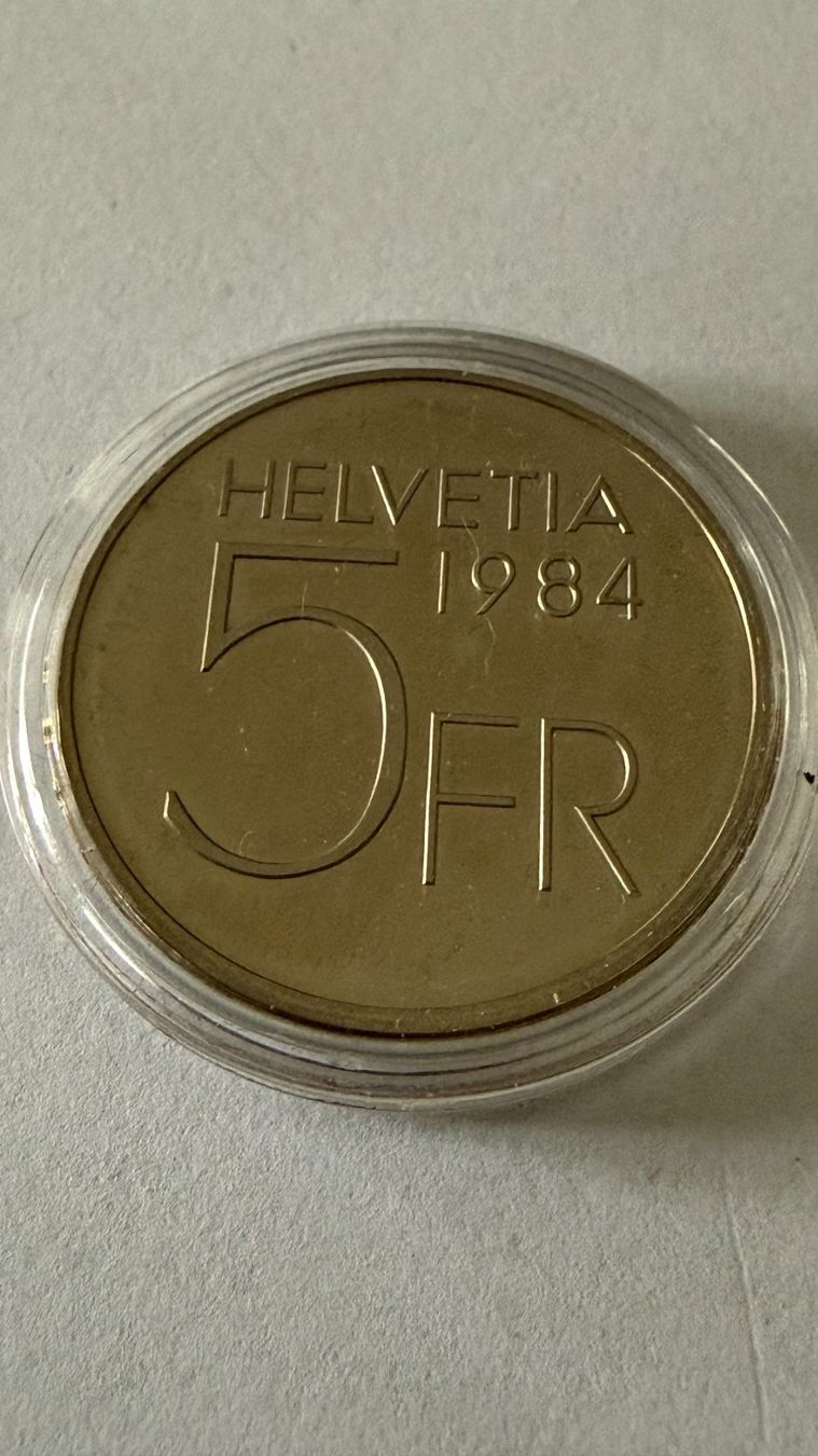 Alle Münzen: Gedenkmünze A. Piccard 1984 – Neu und originalverpackt aus Winznau von Puha2001 1