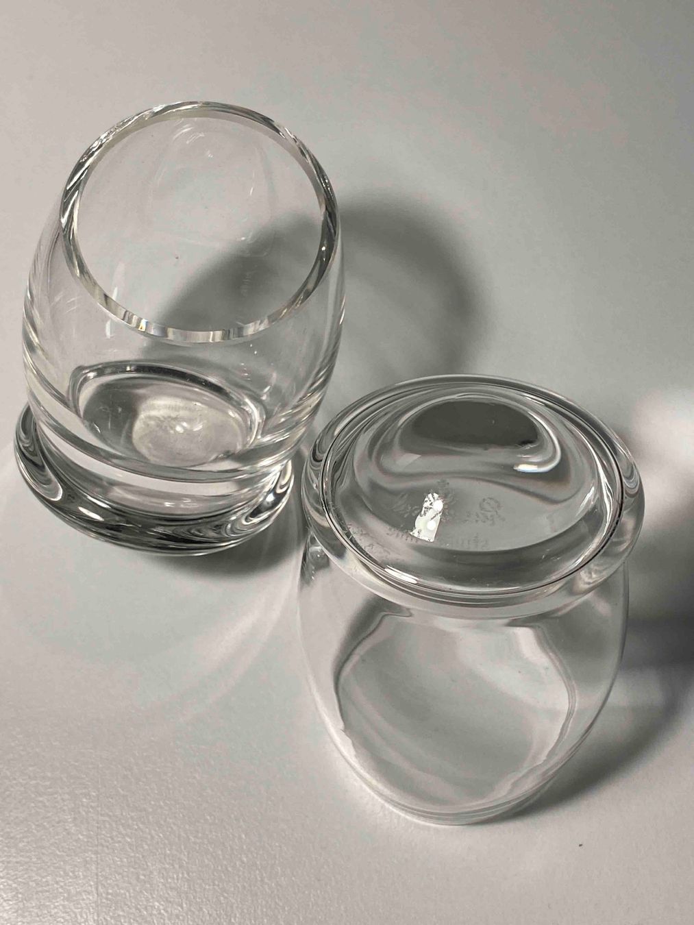 Rosenthal Bicchieri: Paar Rosenthal Studio Line Roly Poly Schnaps Gläser – Usato da Maur venduto da privat101 1