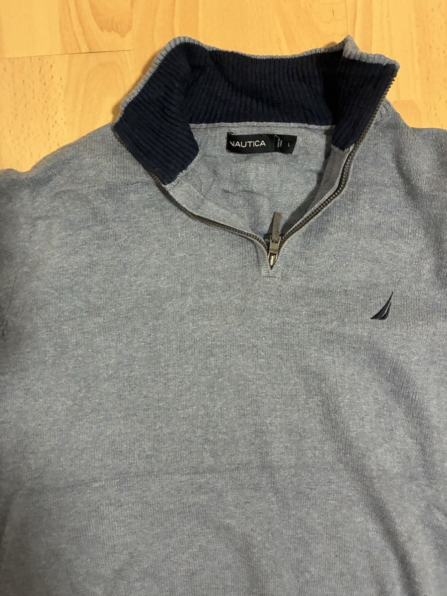 Maglioni & Felpe: Herren Pullover NAUTICA grau L guter Zustand – Usato da Möhlin venduto da cap_x66n 1