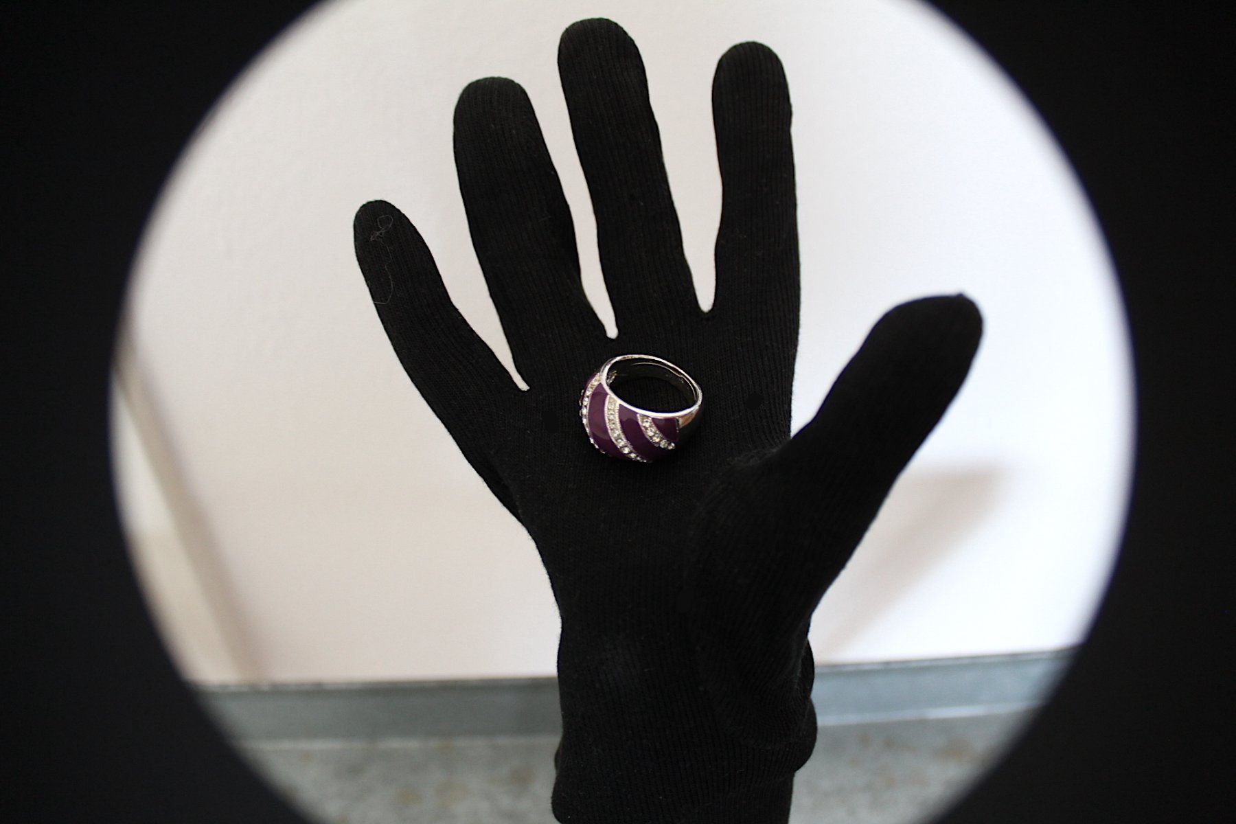 Anelli: Ring mit Strasssteine Gr.58 -18.5 – Usato da Locarno venduto da madame-tus-sauds 3