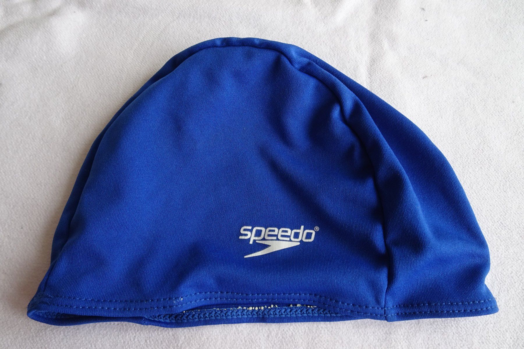 Costumi da bagno: Badekappe blau für Kinder – Usato da Strengelbach venduto da schmetterling20