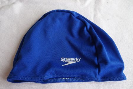 Badekappe blau für Kinder