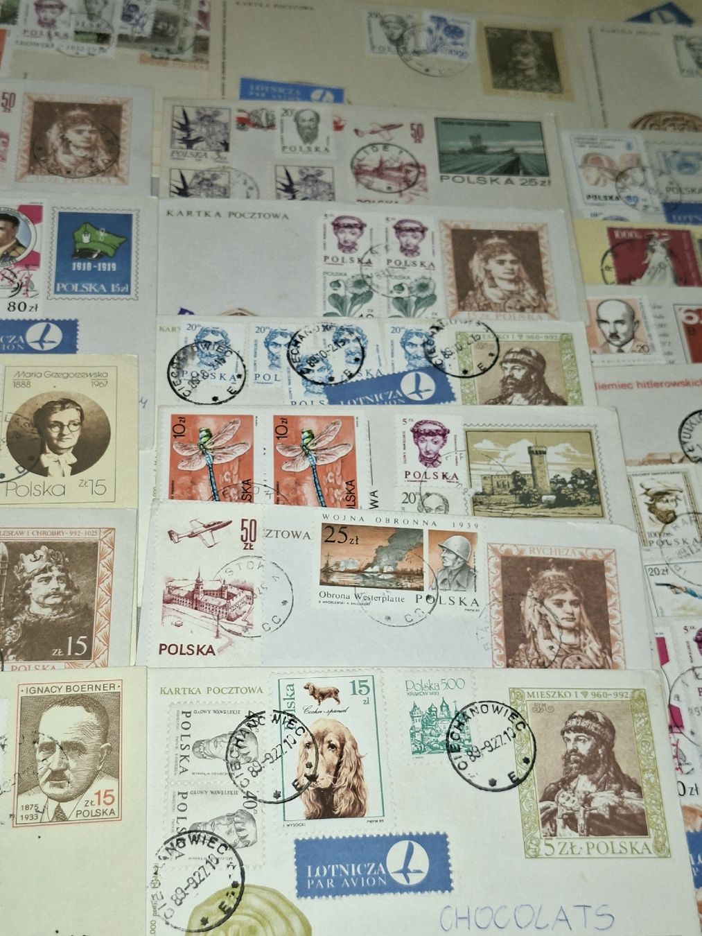 Alle Briefmarken: Lot Polen Briefe / Karten ca 90Stk. – Gebraucht aus Balgach von SIMEON27 5