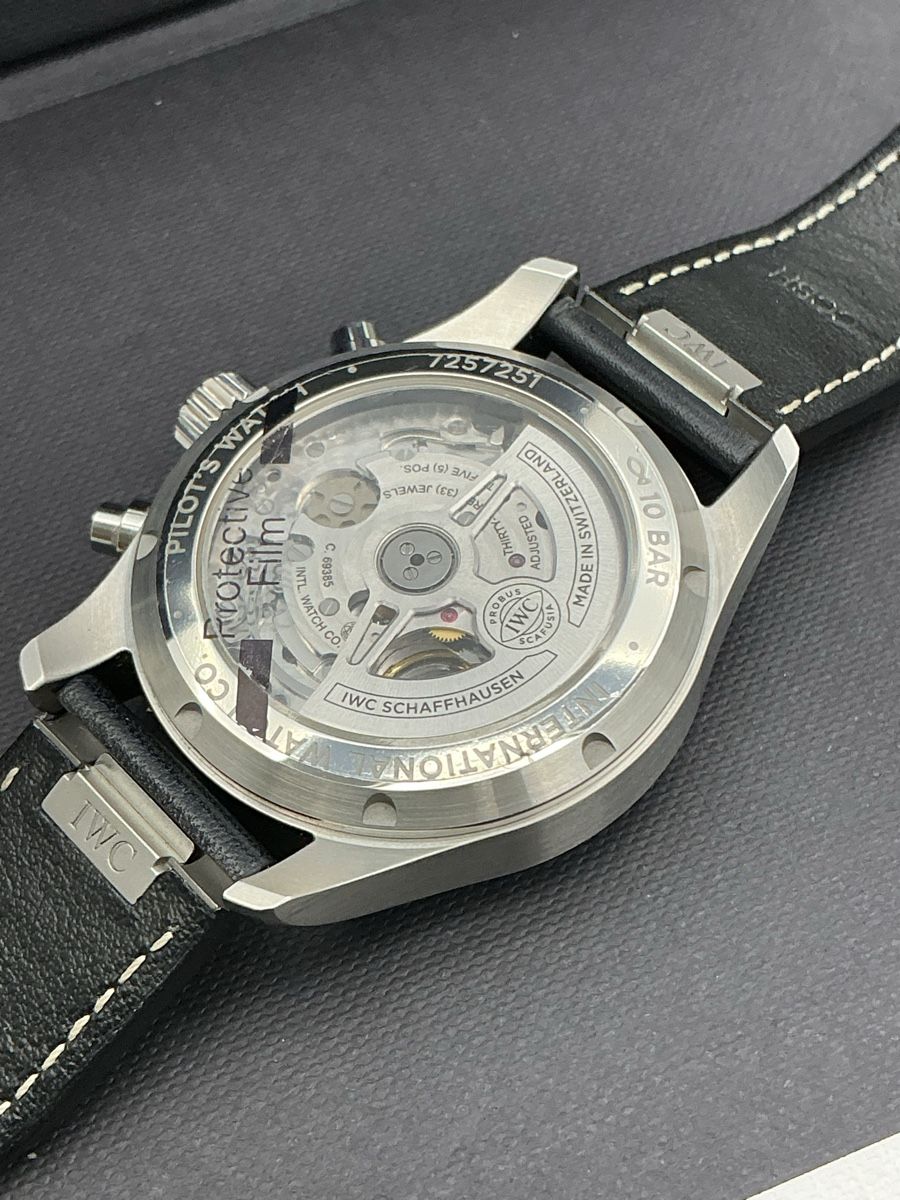IWC Uhren: IWC Pilot Chronograph 41 12/21 Full Set IW388101 – Gebraucht aus Zürich von watchdealer-24 7