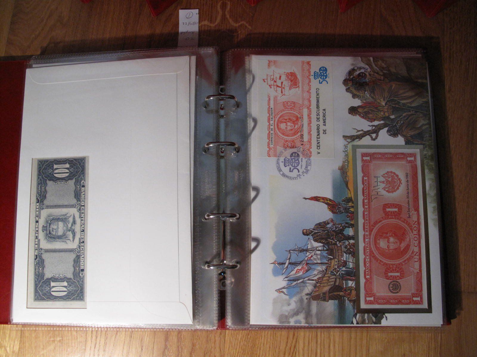 Philswiss Alben: Banknotenbriefe Welt Grossformat 6 Alben – Gebraucht aus Wil SG von fva01 2