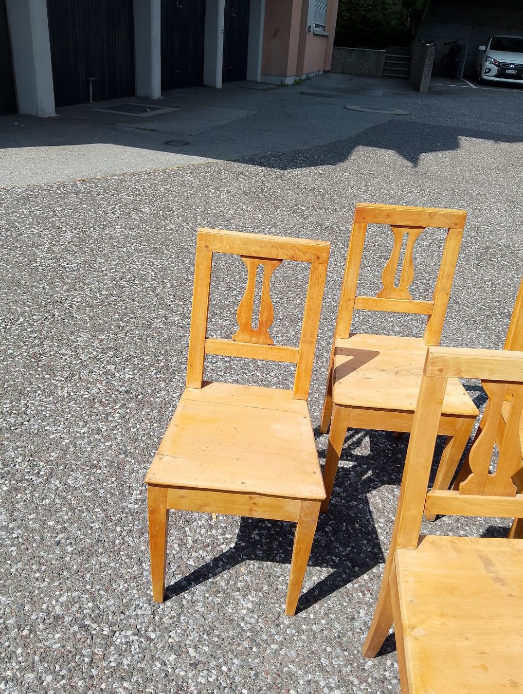 Set di tavolo e panche: set di tavolo e 4 sedie d'epoca – Usato da Lugano venduto da Johnny72 6