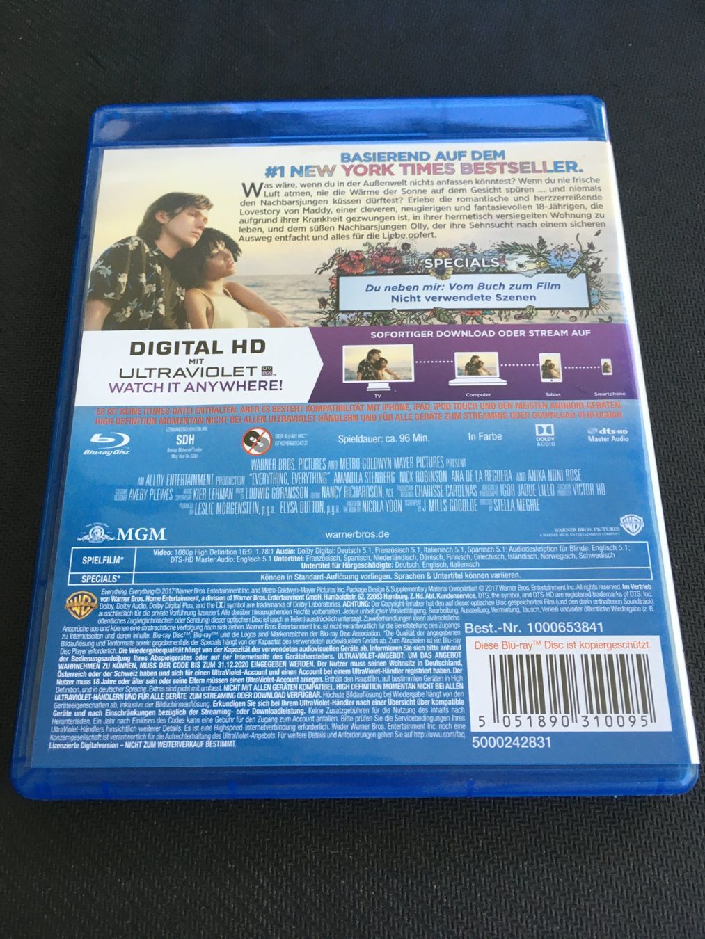 Tutti i DVDs: Du Neben mir [Blu-ray] – Usato da St.Gallen venduto da MedienJoe 1