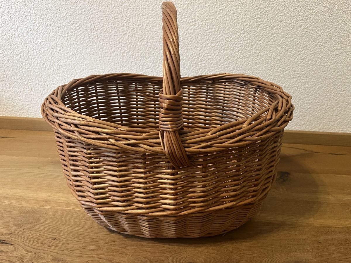 Altro per la casa: Schöner Weide Korb mit Henkel, Einkaufskorb – Usato da Sax venduto da _Kornblume_ 1