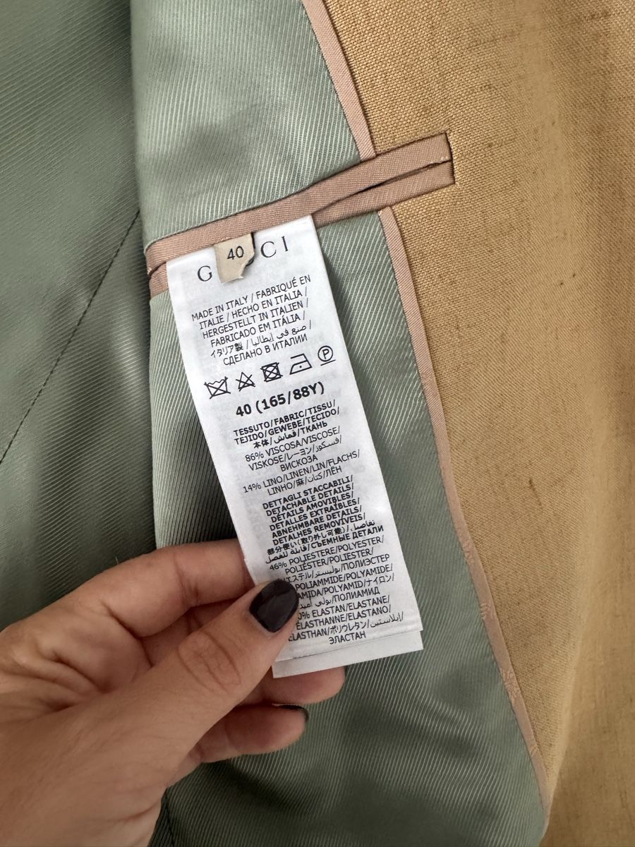 Gucci Vestes: Blazer Gucci  – Neuf avec emballage d'origine à cadempino par fio_cbt9 3