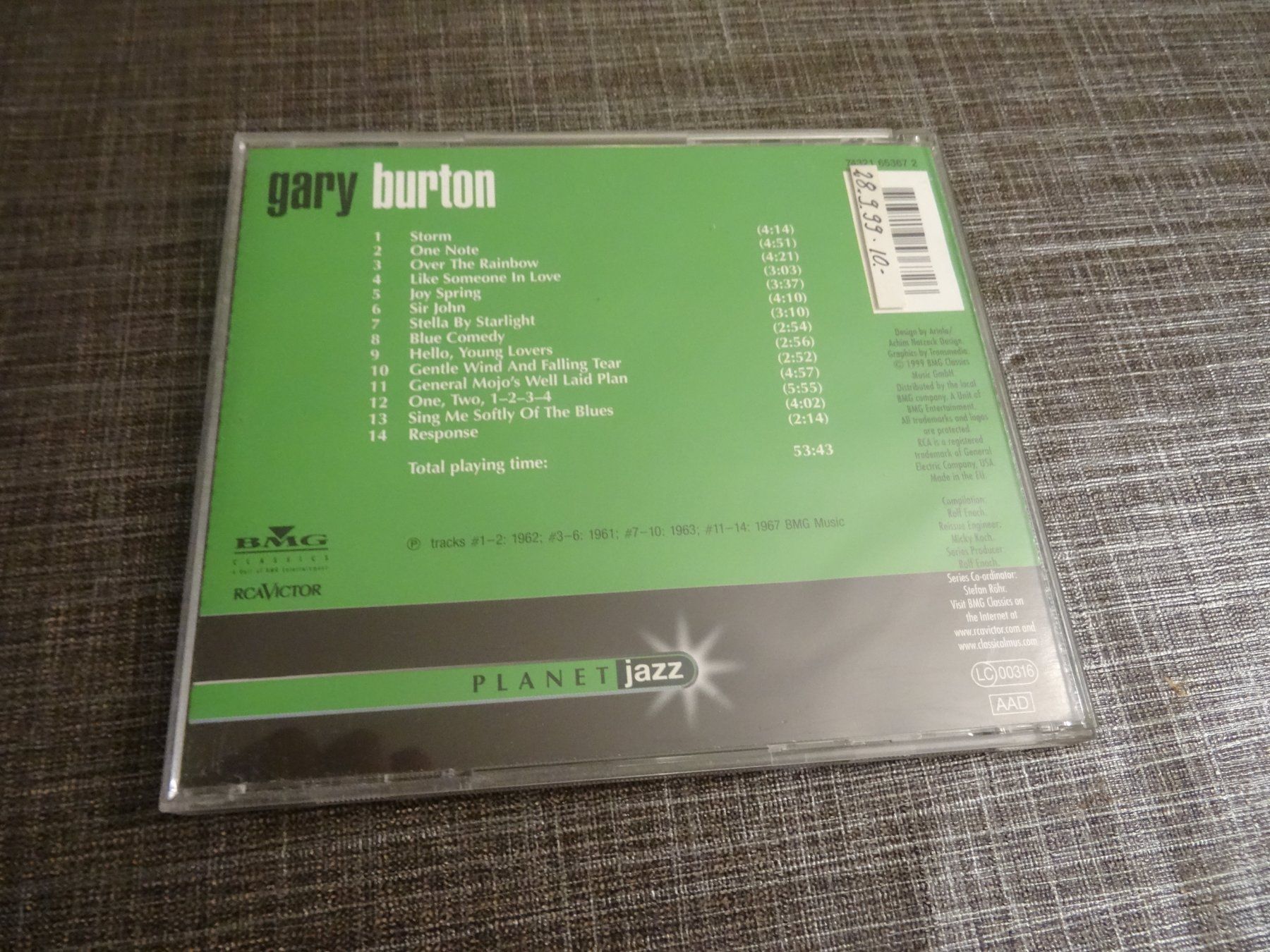 CD: Gary Burton - Planet Jazz CD – Usato da Olten venduto da Disc-Ausverkauf 1