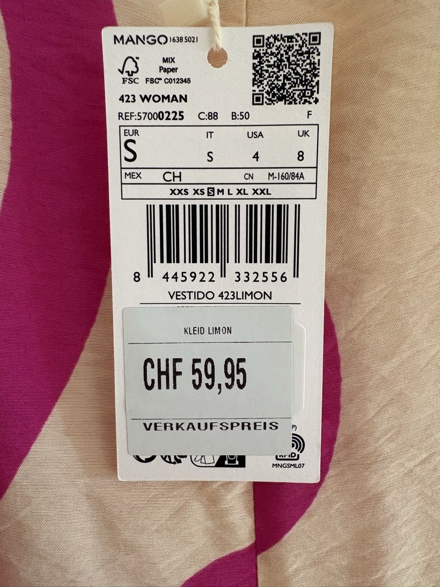 Mango Vestiti: Sommerkleid – Nuovo (secondo la descrizione) da Gossau SG venduto da Mauri34 2