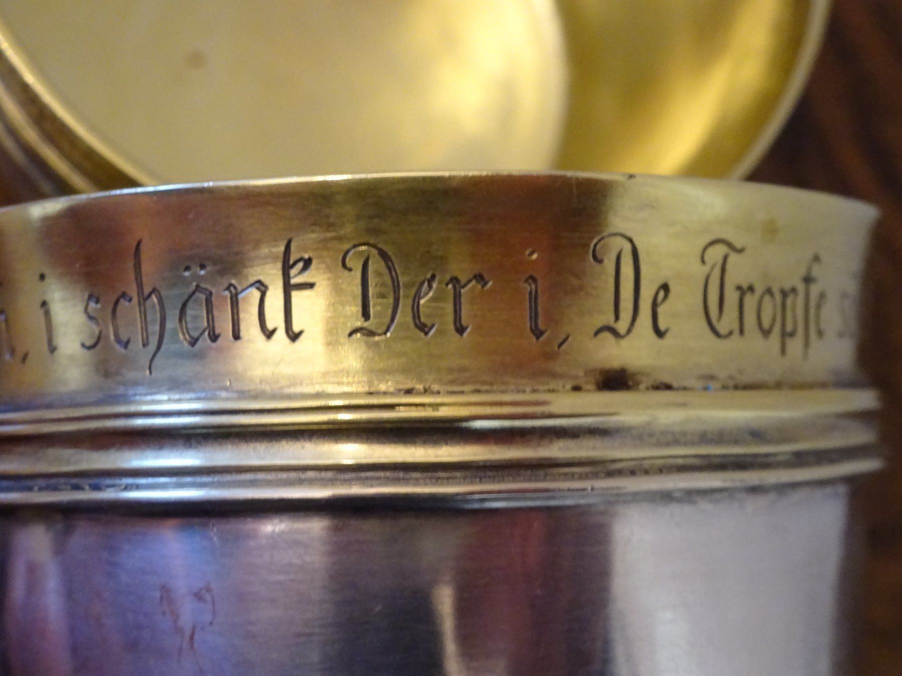 Gläser: Interessante Hochzeitsbecher / 1924 – Gebraucht aus Esslingen von eintagammeer 7