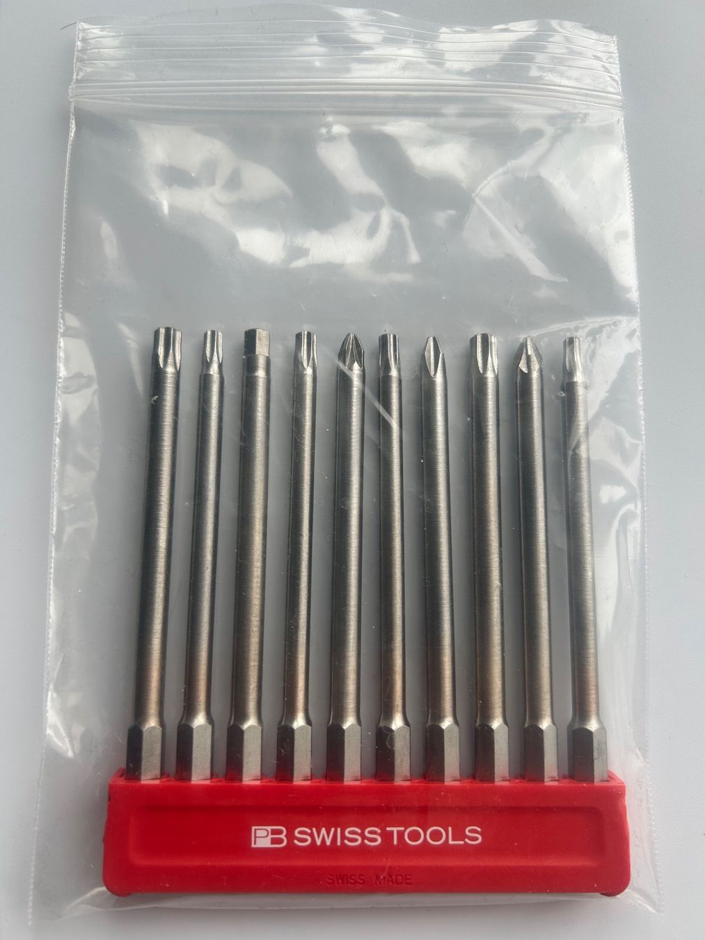 Würth Tutti gli attrezzi: Restposten extra lange Bits 10 Stück mit Bithalter – Nuovo e nell'imballaggio originale da Hittnau venduto da Oracel 1