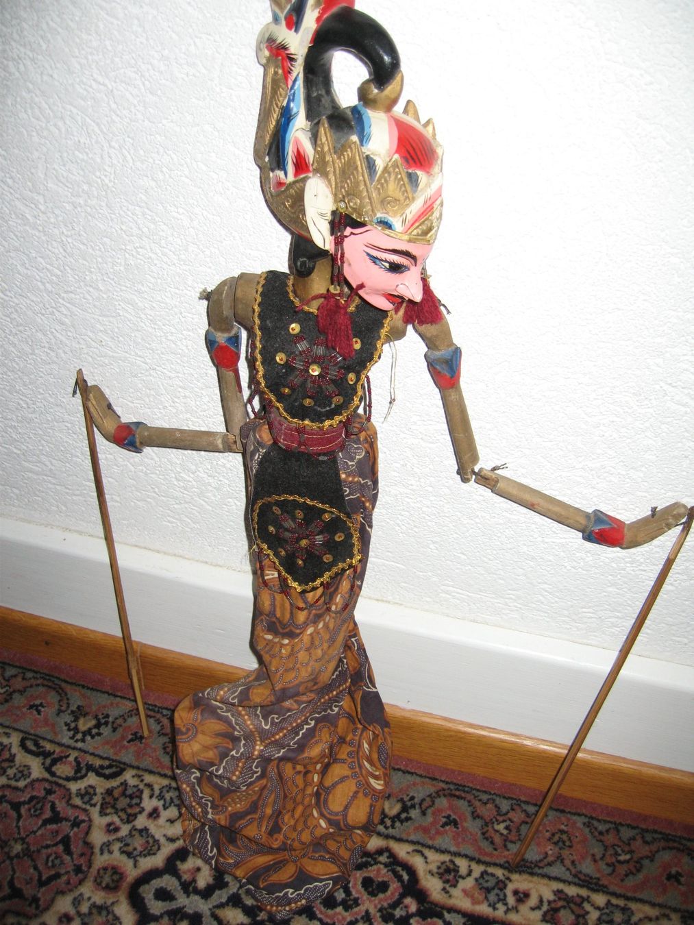 Bambole: Wayang Golek Stabpuppe aus Bali – Usato da Thun venduto da ade_h6qs 1