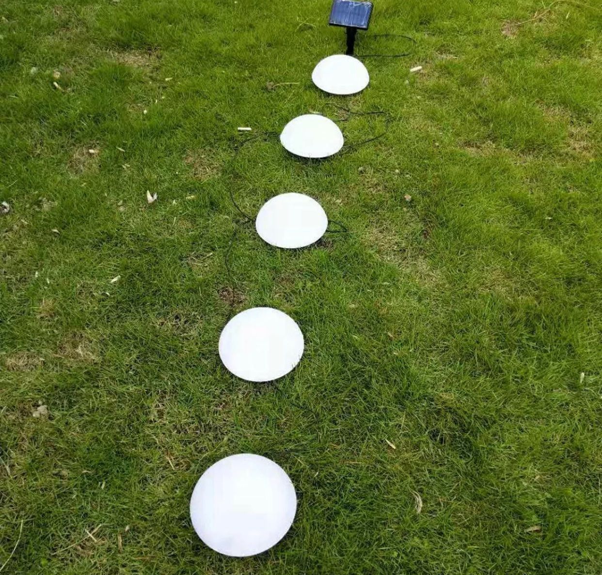 Lampen: +5 x LED Solar Lampen Kugel Design Garten – Neu und originalverpackt aus Amriswil von JaJa-Express 2
