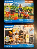 Playmobil 2 Sets (Bäckerei und Garten) MIGROS / NEU und OVP