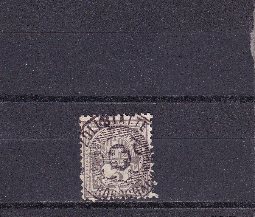 Tutti i francobolli: Ziffermuster 1882-1889, Faserpapier: Nr. 59A – Usato da Birsfelden venduto da chr_yq2g