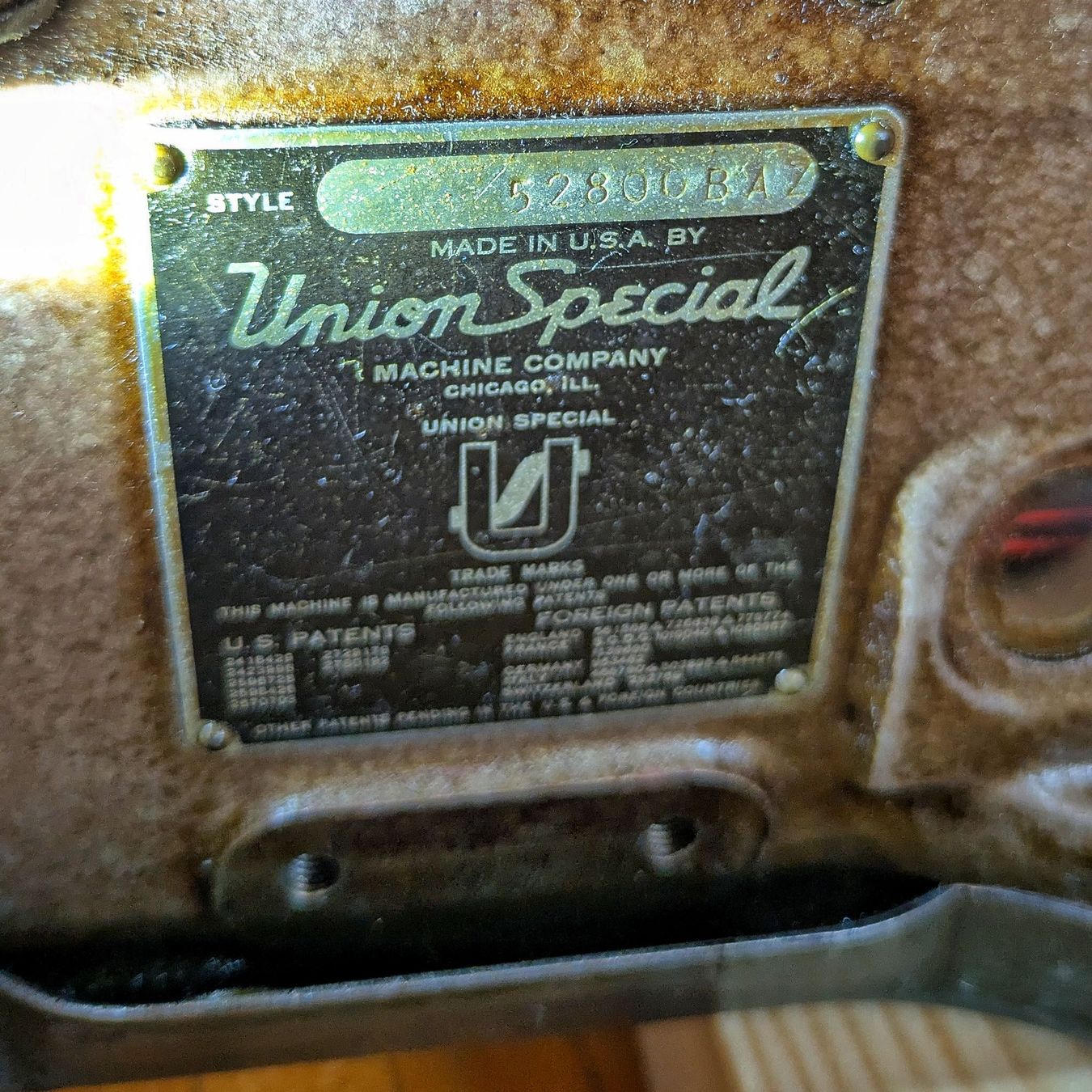 Nähmaschinen: machine à coudre Union Special 52800 – Gebraucht aus La Tour-de-peilz von drueed_bis 2