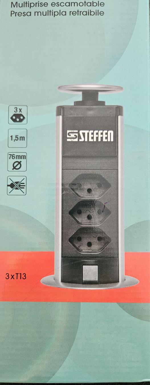 Stecker: Multiprise escamotable STEFFEN - Pratique et discrète! – Neu (gemäss Beschreibung) aus Petit-Lancy von daviderubini