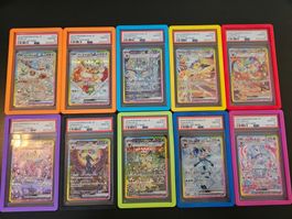 Pokemon Terastal Festival Eevee Evolution Sequential PSA 10