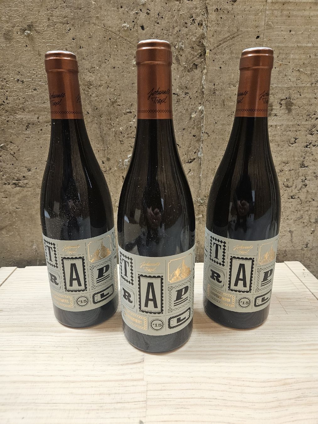 Vino: 3x Trapl Grüner Veltliner  – Nuovo e nell'imballaggio originale da Zofingen venduto da WouterSamwel