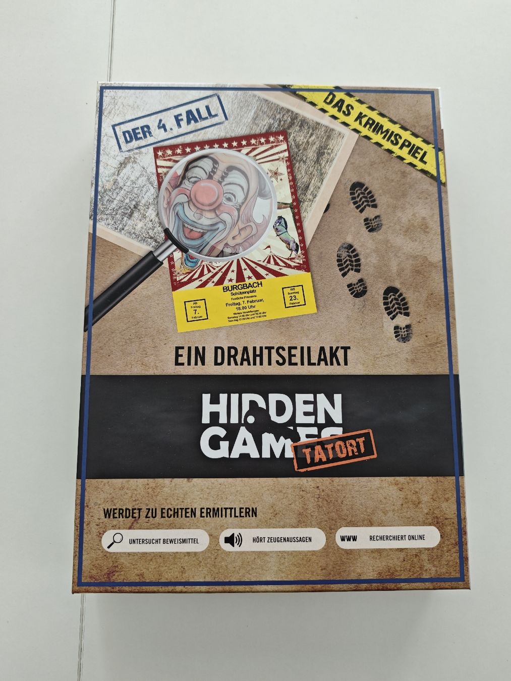 Spiele: Hidden Games Tatort - Ein Drahtseilakt - Fall 4 – Gebraucht aus Stetten AG von hub_l9nb