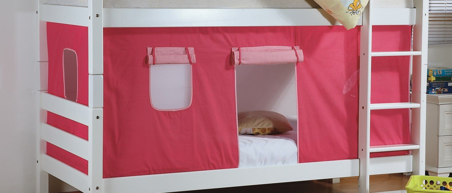 Tende: Stoffset / Vorhang für Hochbett oder Etagenbett – Usato da Kriens venduto da Mikado-Geschenke 5