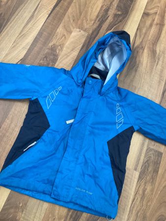 Regenjacke Knaben blau 104-110