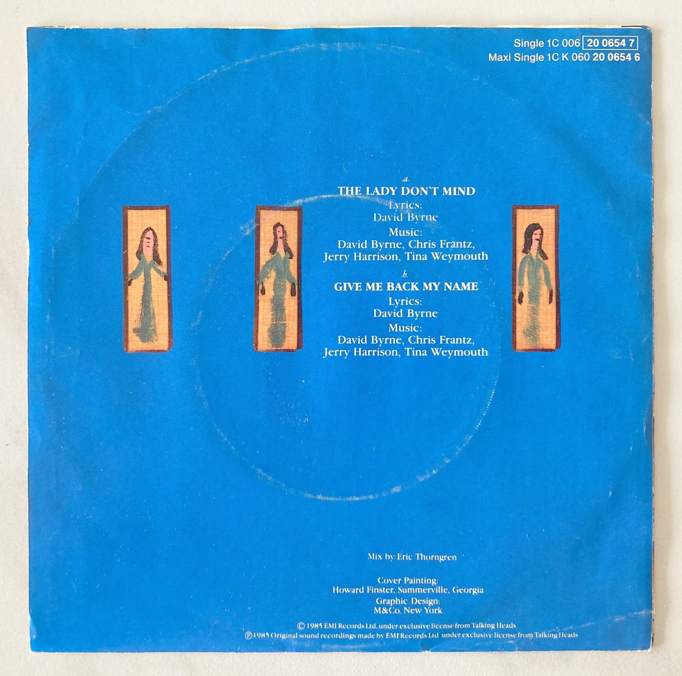 Dischi in vinile: TALKING HEADS - THE LADY DON'T MIND – Usato da Bottens venduto da hotter-than-hell 1
