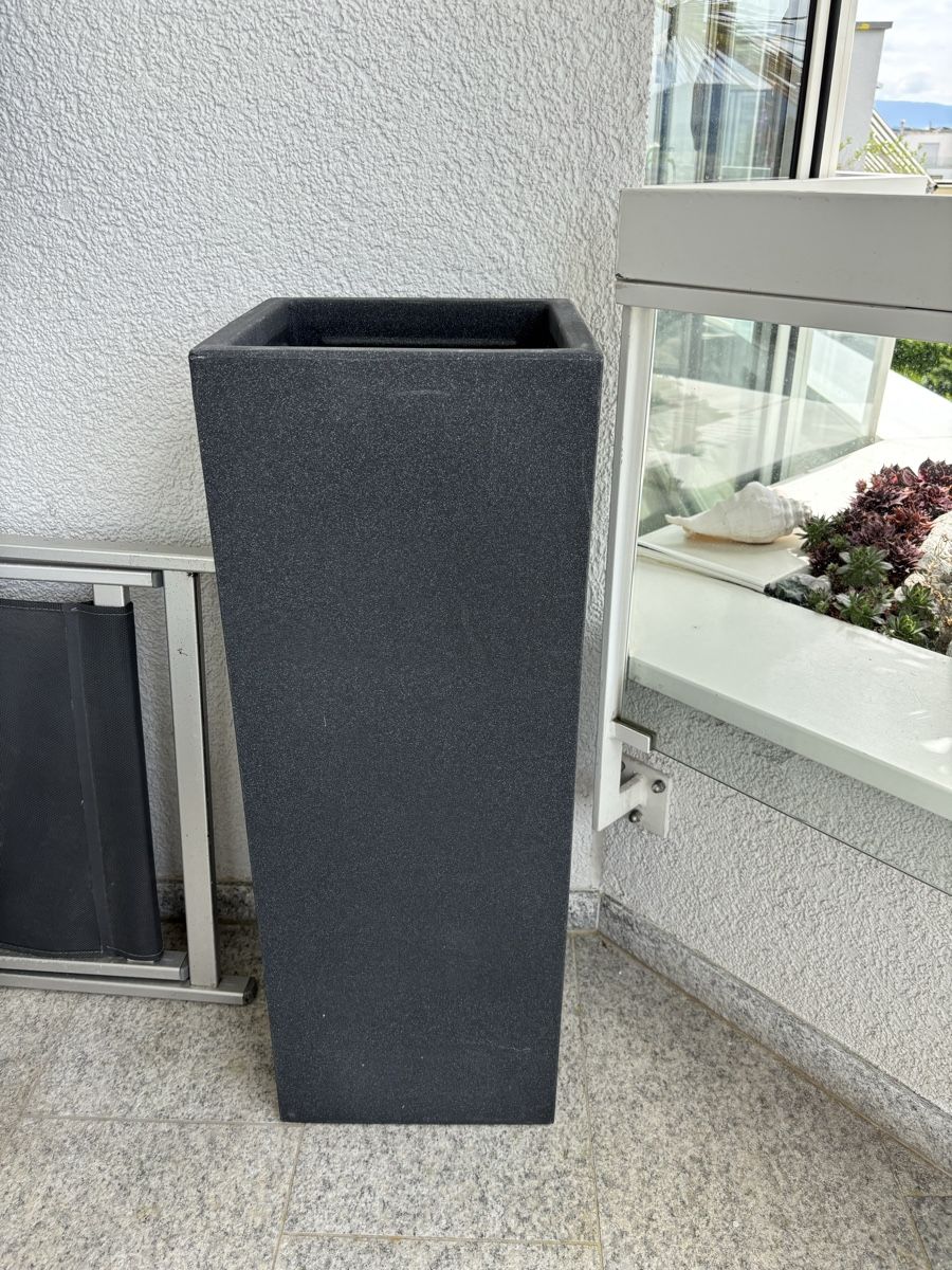 Vasi per fiori: Balkon Töpfe 7 Stück Schwarz  – Usato da Cham venduto da LoreM7 3