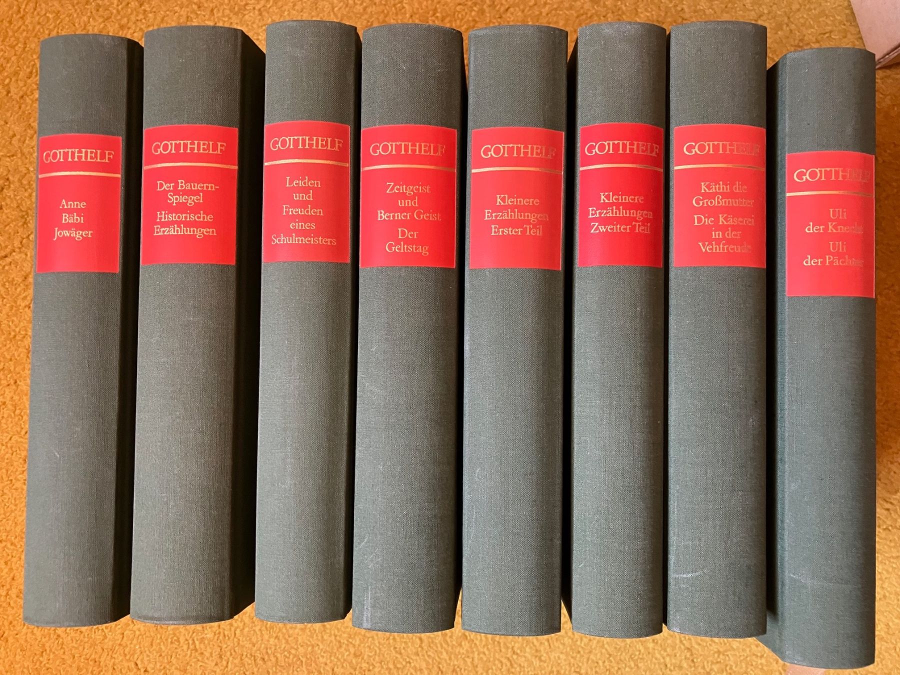 Libri: Gotthelf Büchersammlung – Usato da Uster venduto da hpl_nl2w