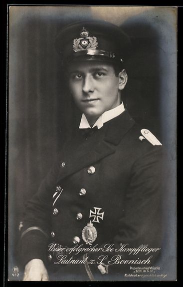 Foto & Poster: Sanke Nr. 412, Portrait Marineflieger Le – Usato da Berlin venduto da bartko-reher